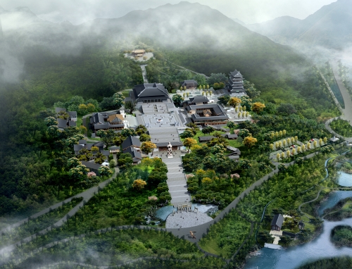 貴陽(yáng)孔學(xué)堂鳥(niǎo)瞰圖