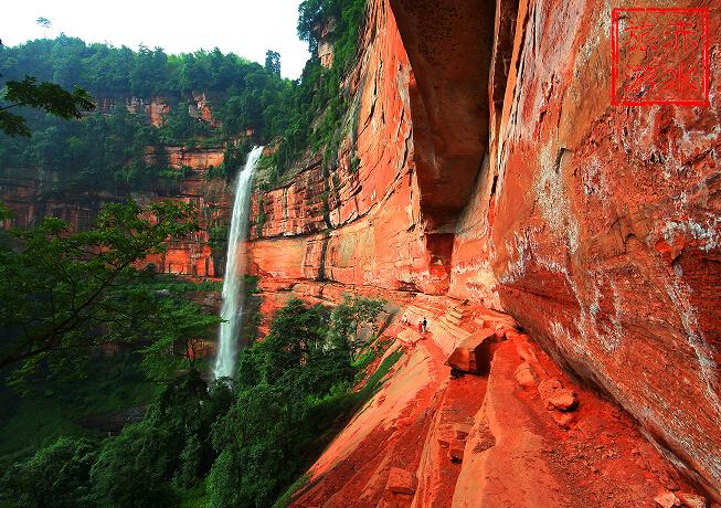 世界丹霞遺產(chǎn)佛光巖