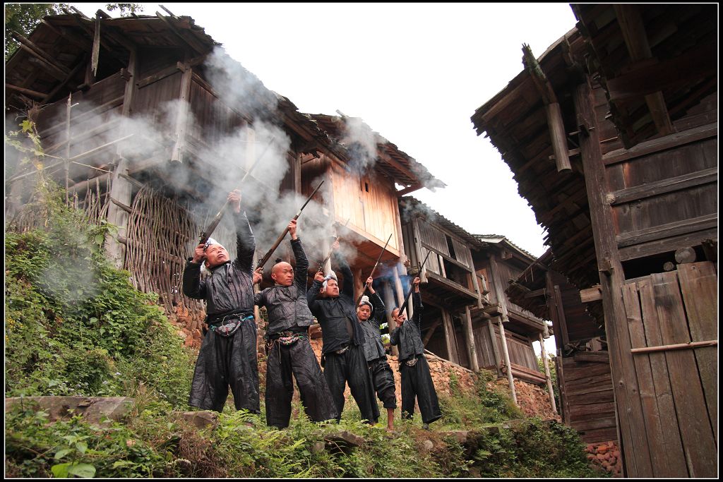 中國最后一個槍手部落--岜沙苗寨