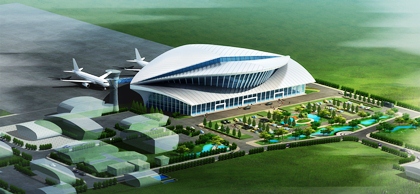 六盤水月照機場效果圖