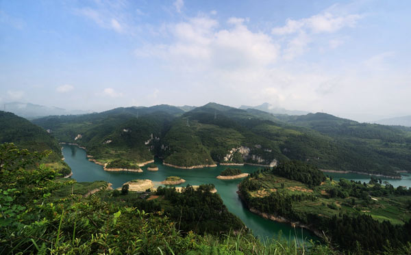 綏陽清溪湖景區(qū)